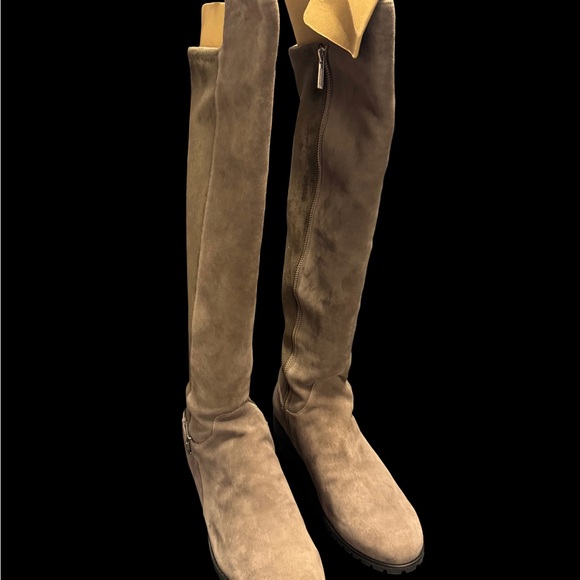 NWT Michael Kors Mushroom Suede Branson Boots sz 11 - Picture 2 of 6